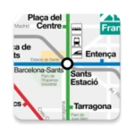 Logo of Barcelona Metro Maps android Application 