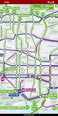 Barcelona Metro Maps android App screenshot 1